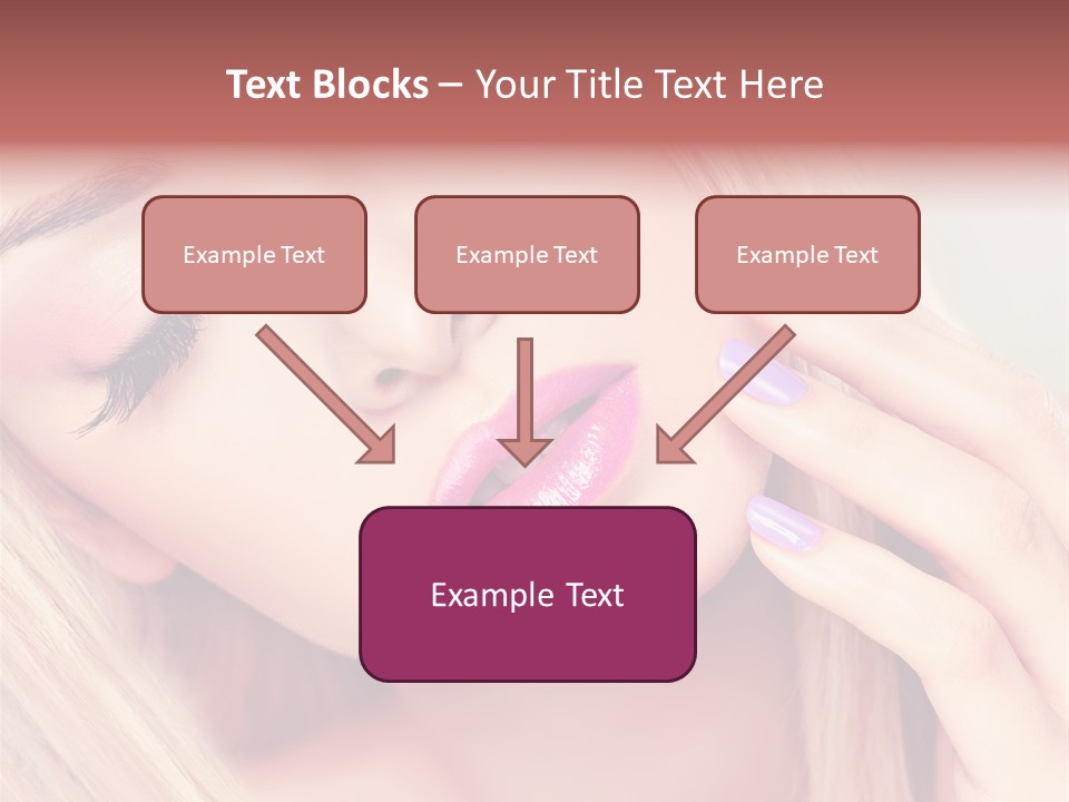 Beautiful Makeup Skincare PowerPoint Template