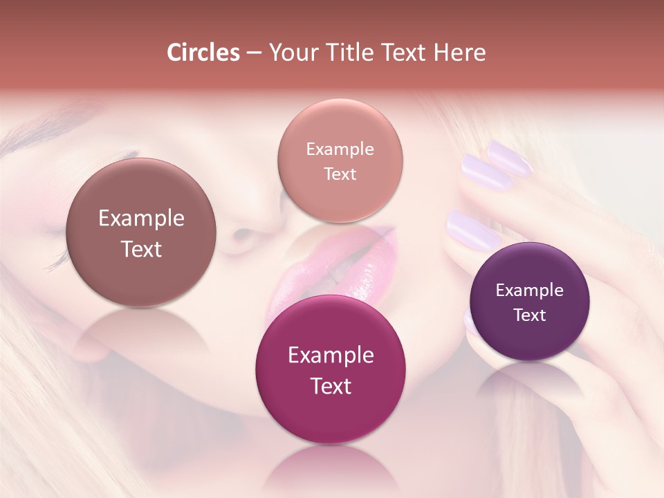 Beautiful Makeup Skincare PowerPoint Template