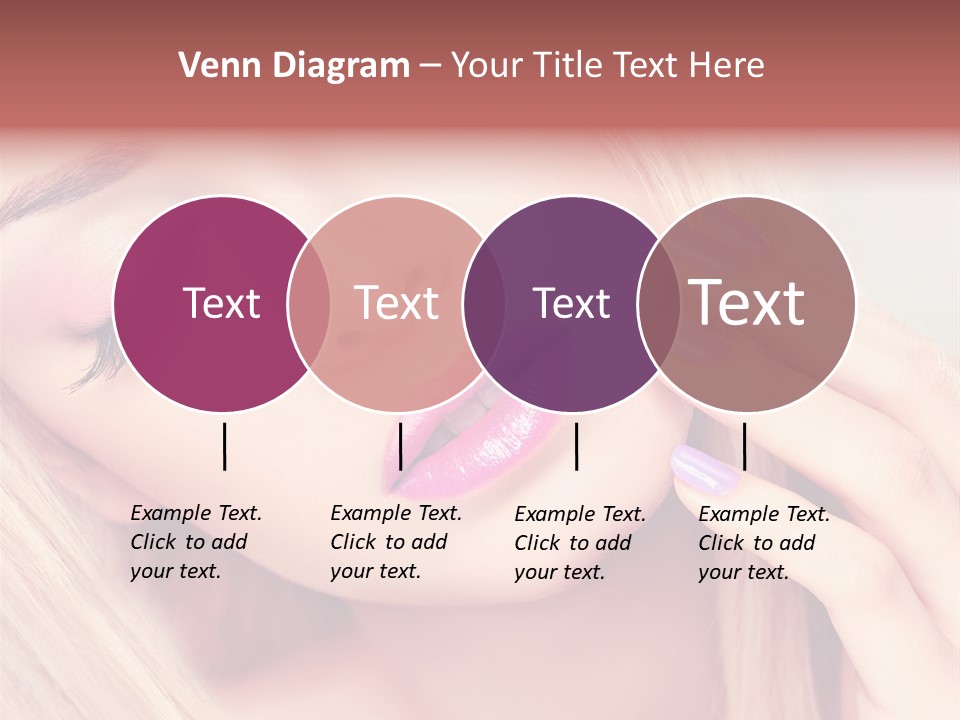 Beautiful Makeup Skincare PowerPoint Template