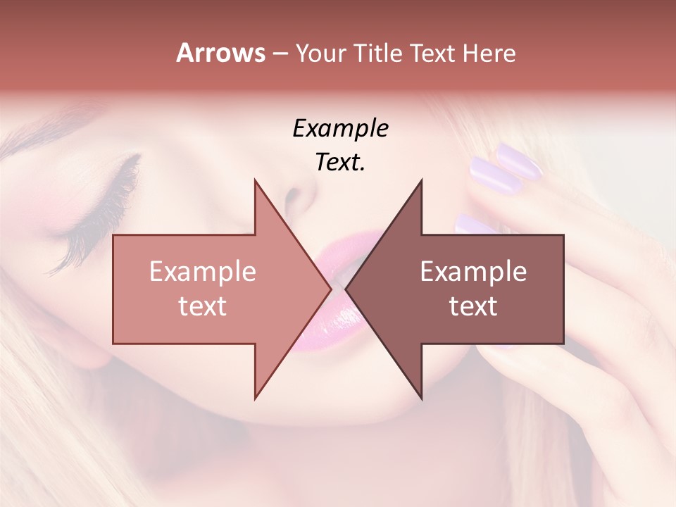 Beautiful Makeup Skincare PowerPoint Template