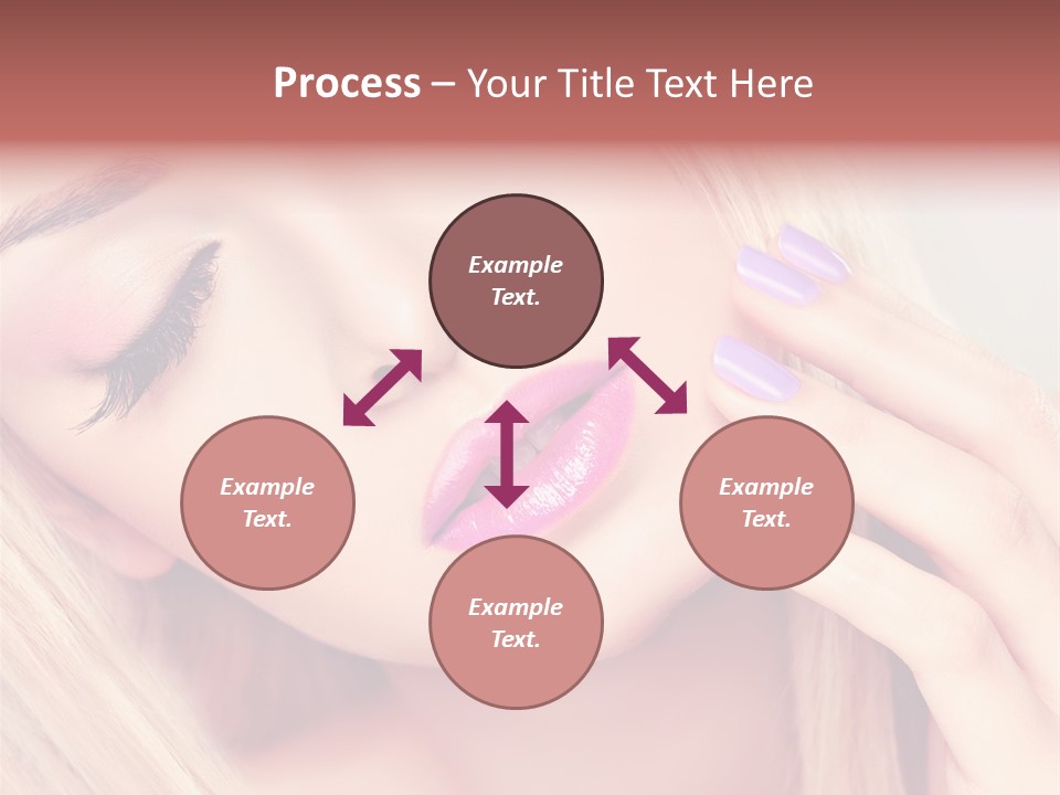 Beautiful Makeup Skincare PowerPoint Template