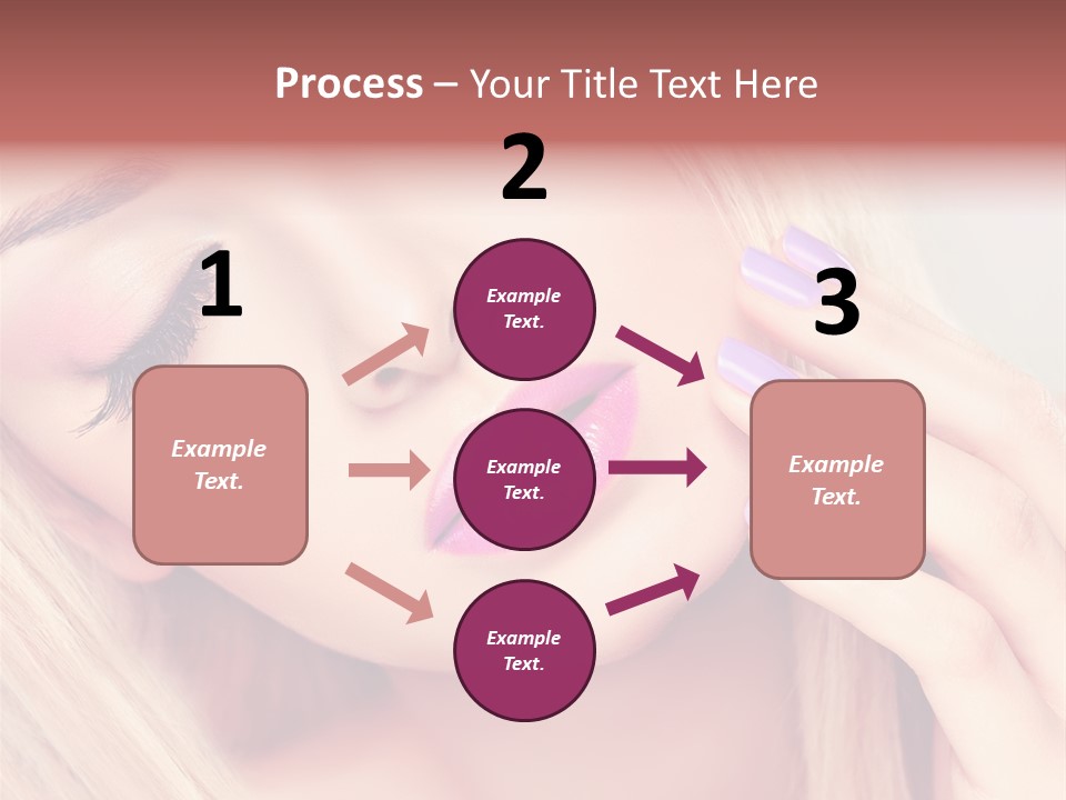 Beautiful Makeup Skincare PowerPoint Template