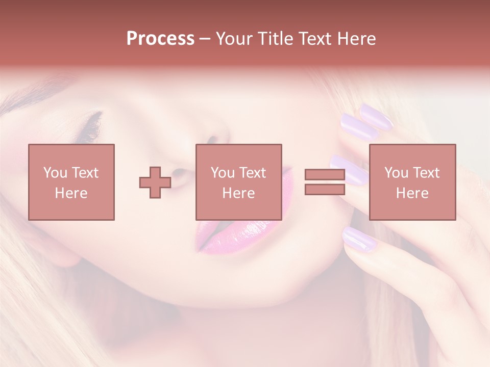 Beautiful Makeup Skincare PowerPoint Template