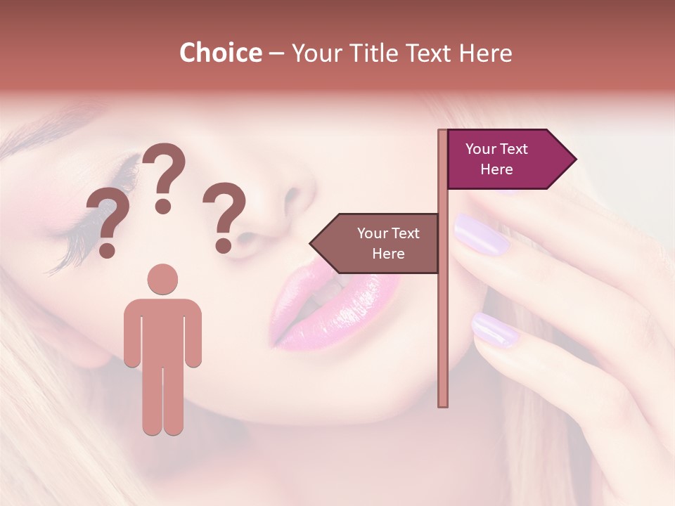 Beautiful Makeup Skincare PowerPoint Template