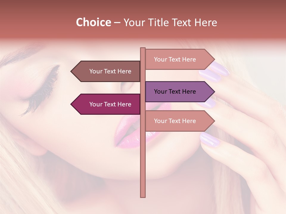 Beautiful Makeup Skincare PowerPoint Template