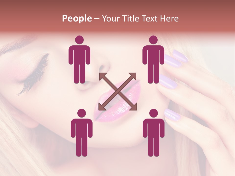 Beautiful Makeup Skincare PowerPoint Template