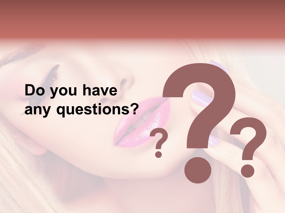 Beautiful Makeup Skincare PowerPoint Template