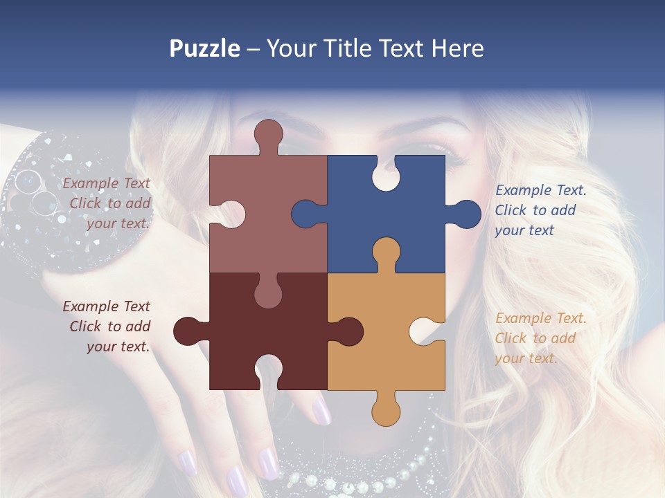 Bright Hands Beauty Salon PowerPoint Template