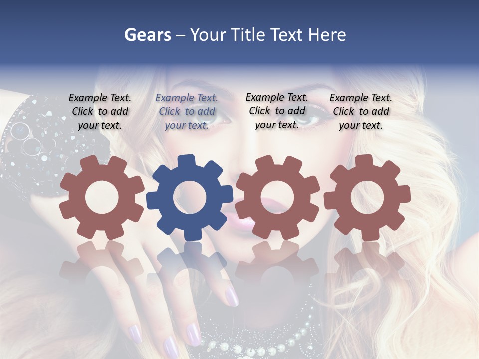 Bright Hands Beauty Salon PowerPoint Template