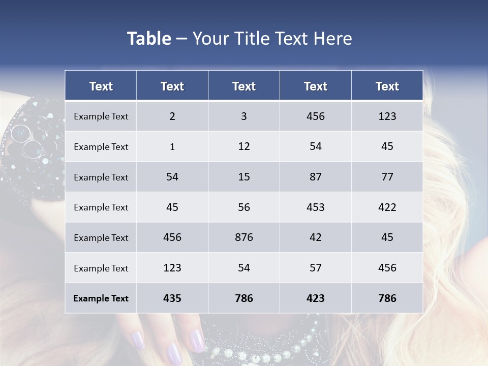 Bright Hands Beauty Salon PowerPoint Template