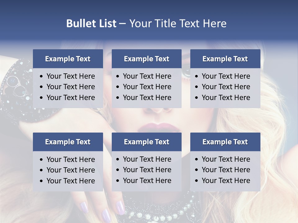 Bright Hands Beauty Salon PowerPoint Template