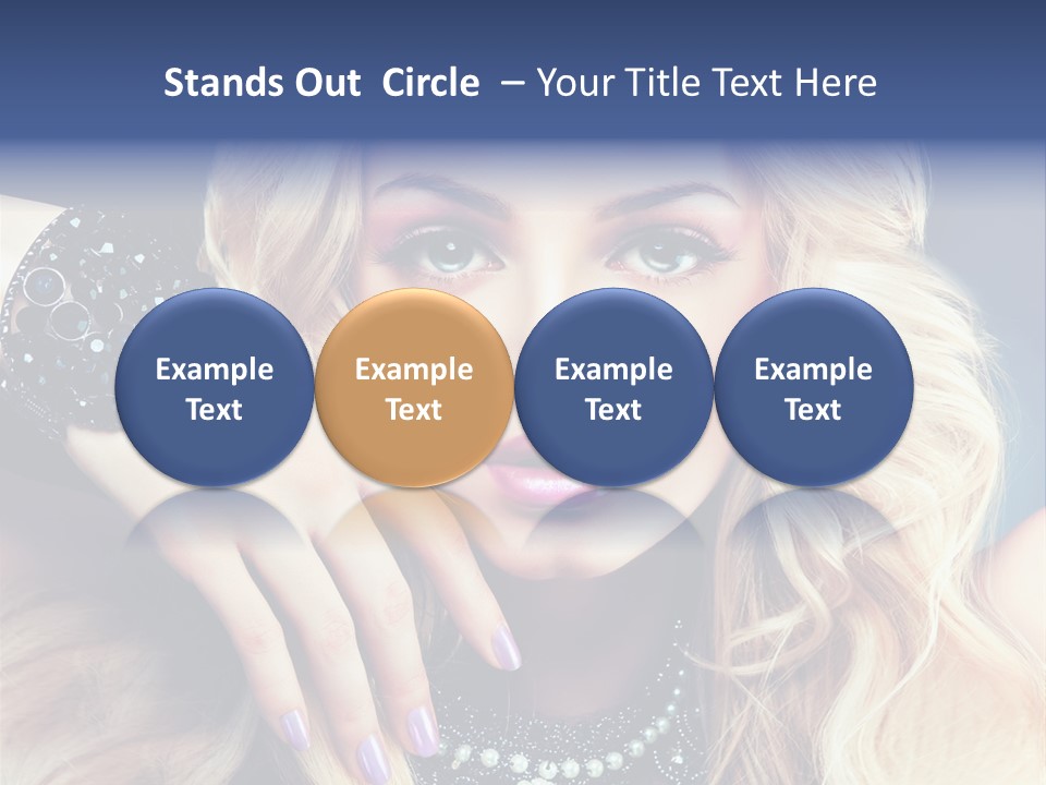 Bright Hands Beauty Salon PowerPoint Template