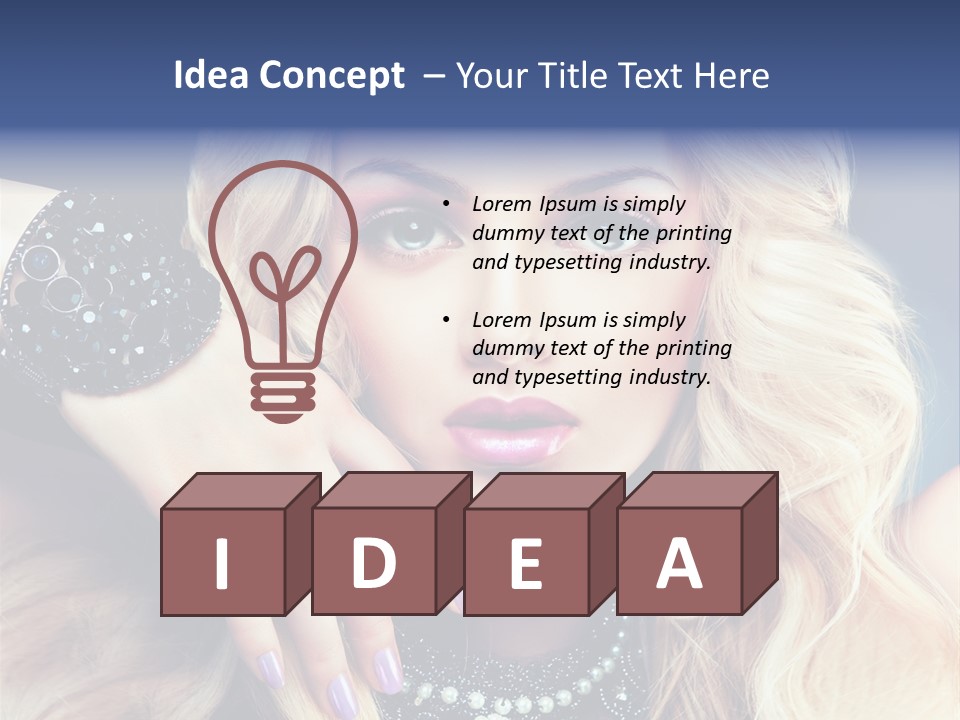 Bright Hands Beauty Salon PowerPoint Template