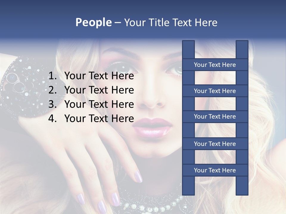 Bright Hands Beauty Salon PowerPoint Template