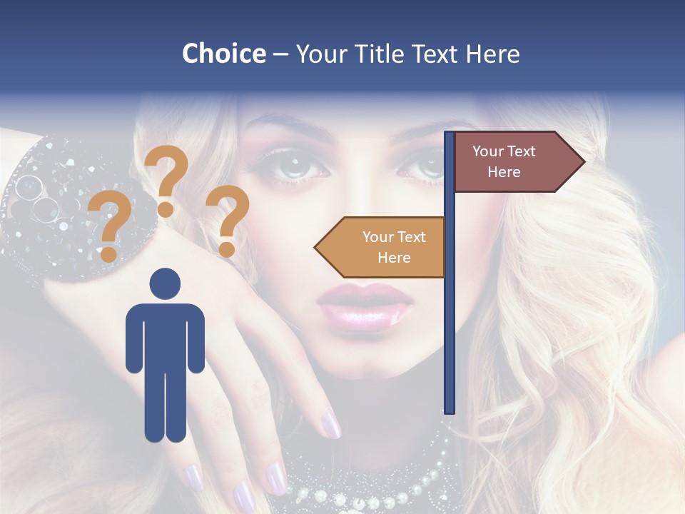 Bright Hands Beauty Salon PowerPoint Template