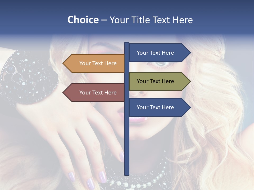 Bright Hands Beauty Salon PowerPoint Template