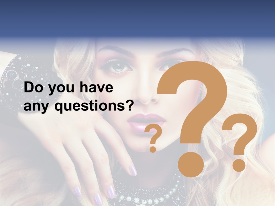 Bright Hands Beauty Salon PowerPoint Template