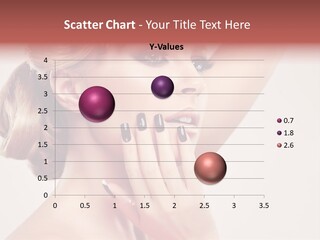 Girl Cosmetic Manicure PowerPoint Template