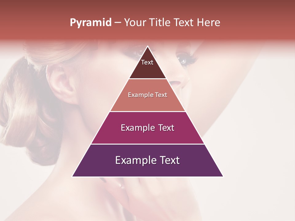 Girl Cosmetic Manicure PowerPoint Template