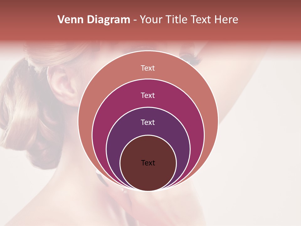 Girl Cosmetic Manicure PowerPoint Template