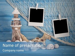 Vacation Empty Stars PowerPoint Template