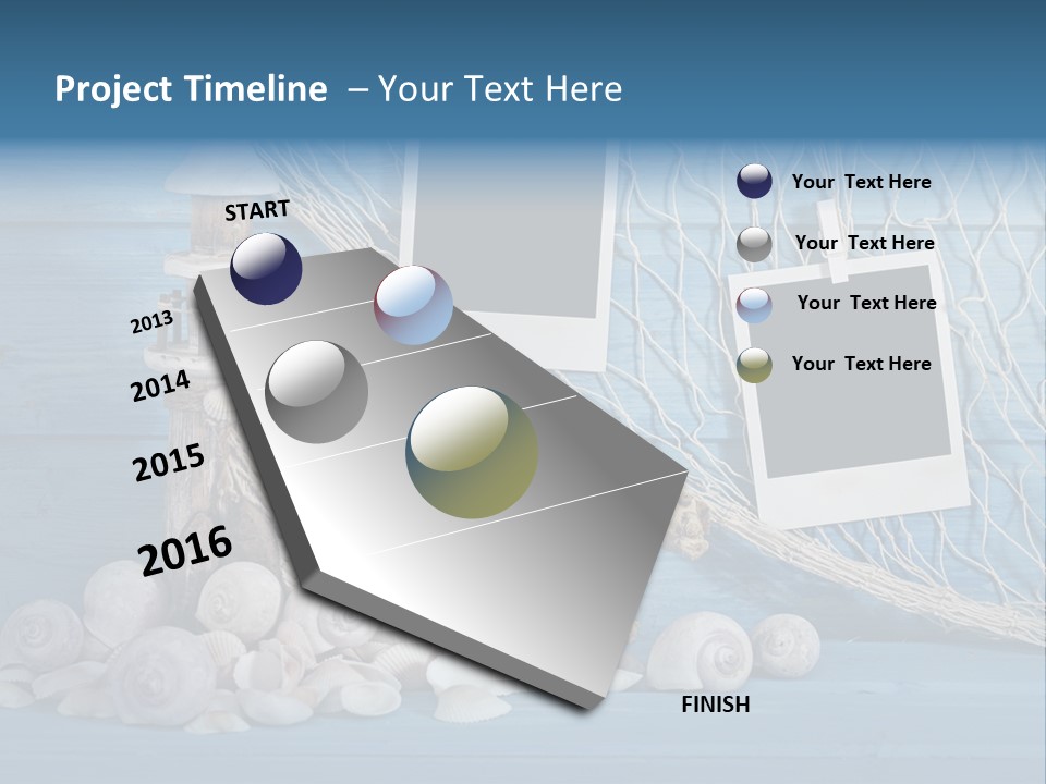 Vacation Empty Stars PowerPoint Template