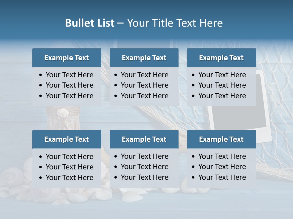 Vacation Empty Stars PowerPoint Template