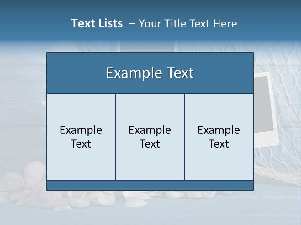 Vacation Empty Stars PowerPoint Template