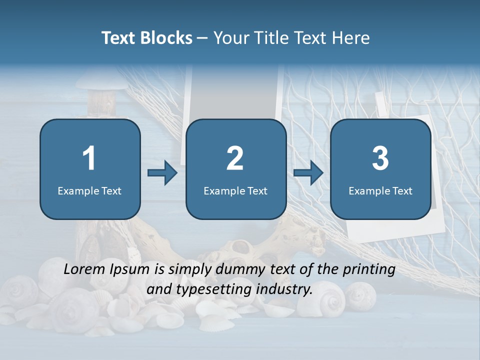 Vacation Empty Stars PowerPoint Template