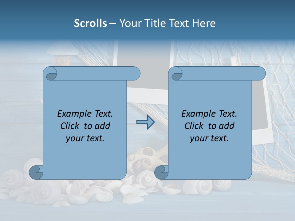 Vacation Empty Stars PowerPoint Template