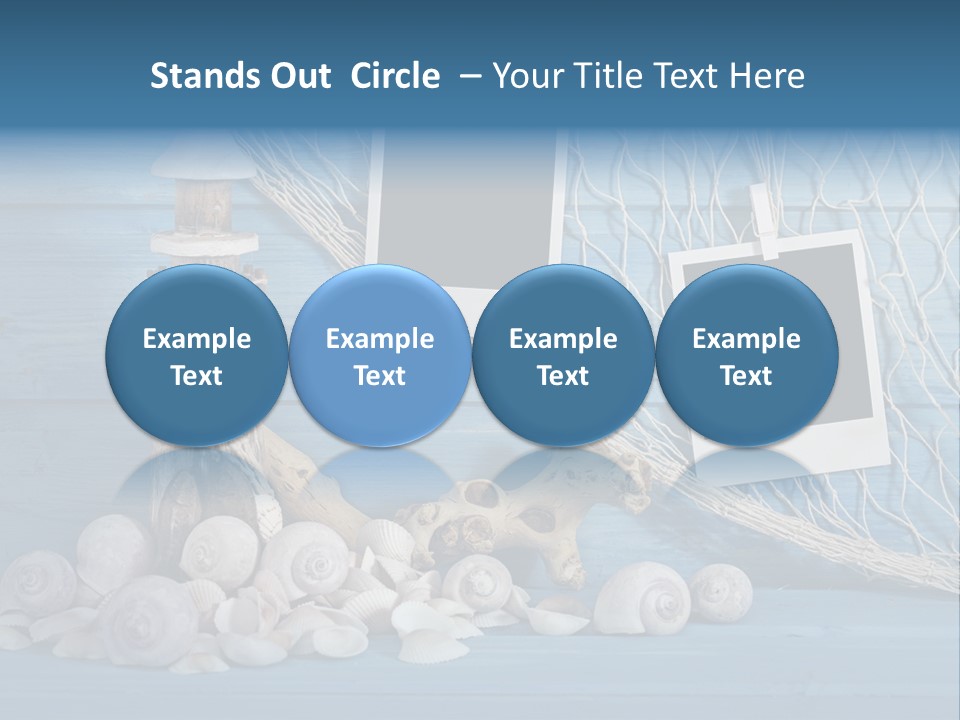 Vacation Empty Stars PowerPoint Template