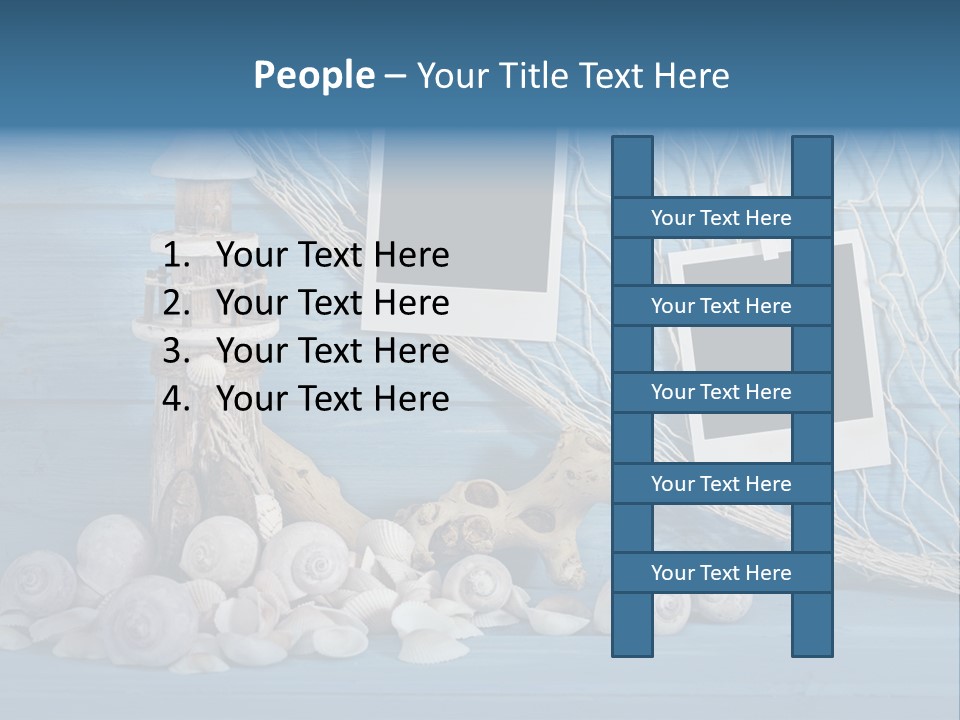 Vacation Empty Stars PowerPoint Template