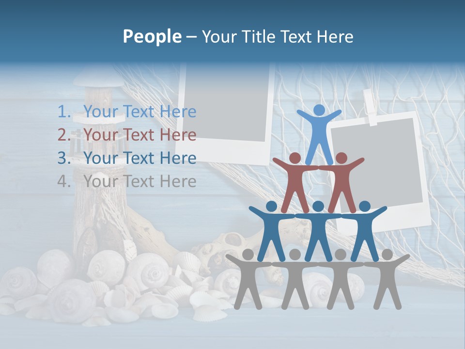 Vacation Empty Stars PowerPoint Template