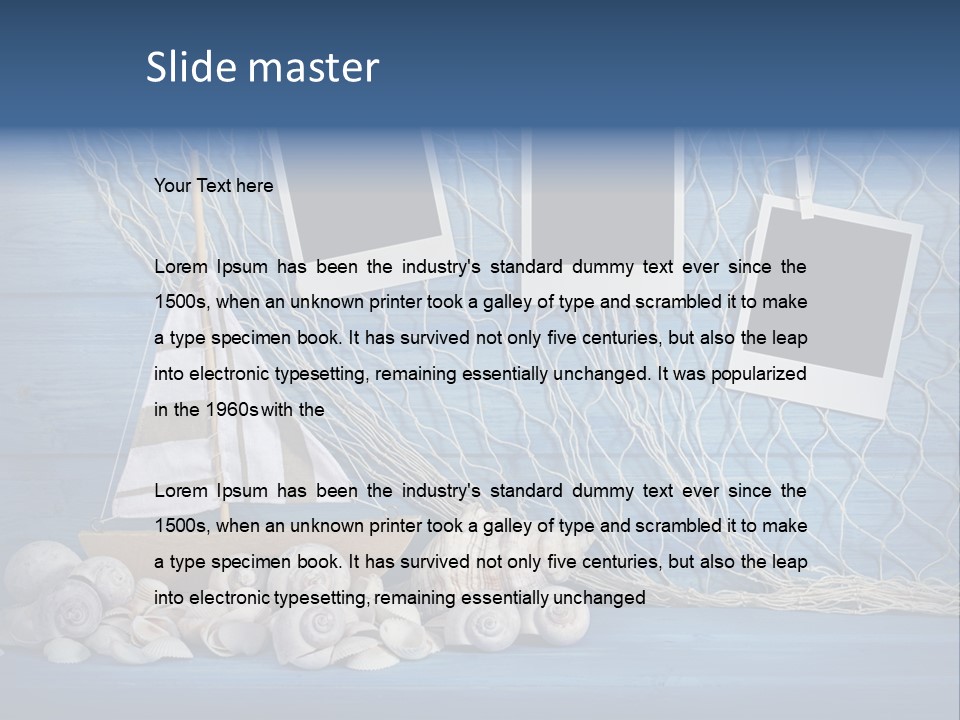 Heap Decoration Nobody PowerPoint Template