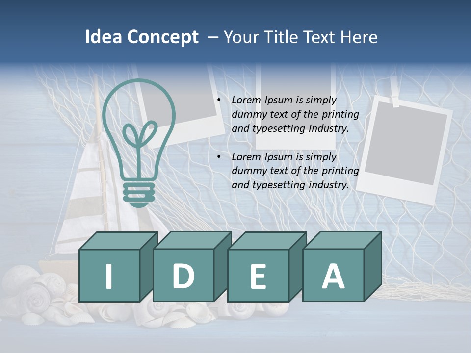 Heap Decoration Nobody PowerPoint Template