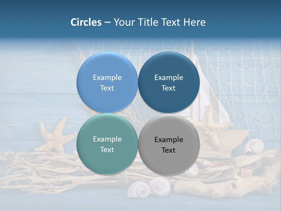 Vintage Decoration Vacation PowerPoint Template