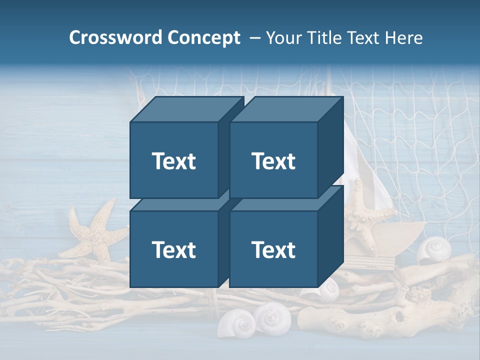 Vintage Decoration Vacation PowerPoint Template