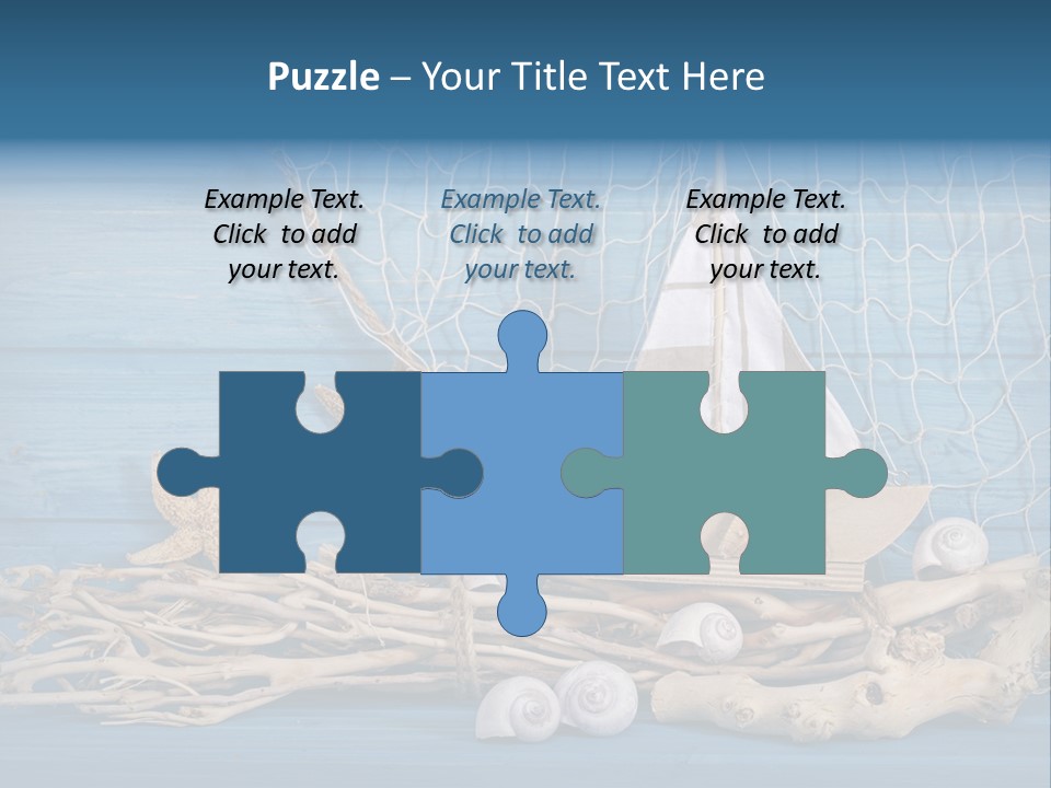 Vintage Decoration Vacation PowerPoint Template