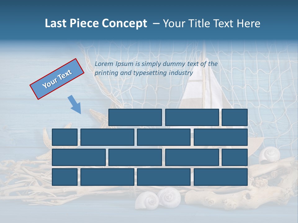 Vintage Decoration Vacation PowerPoint Template