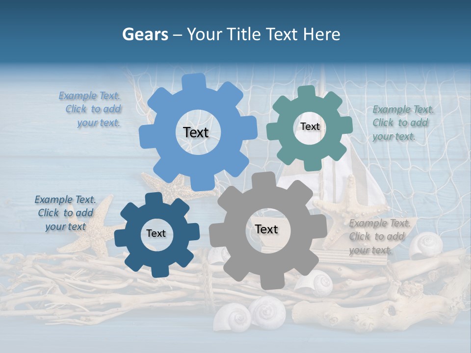 Vintage Decoration Vacation PowerPoint Template