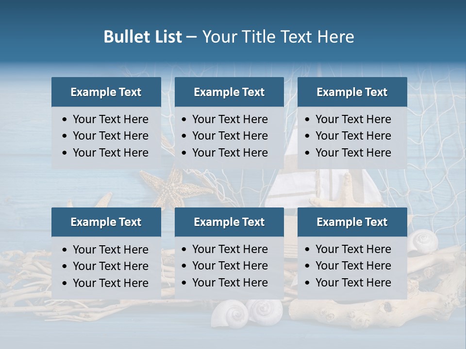 Vintage Decoration Vacation PowerPoint Template