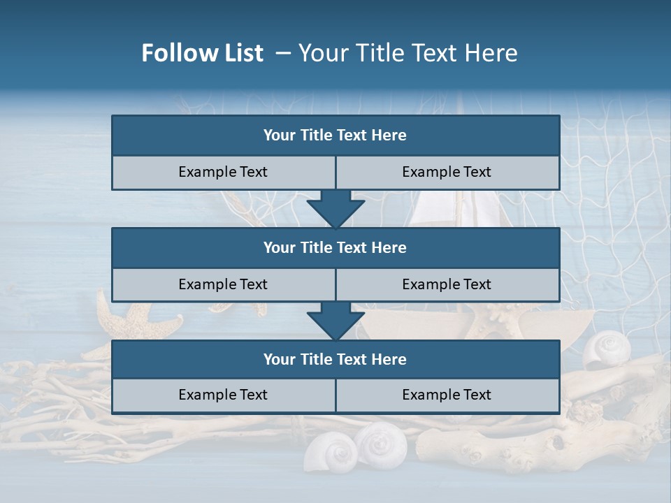 Vintage Decoration Vacation PowerPoint Template