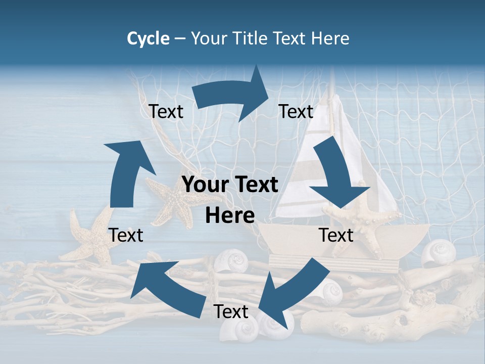 Vintage Decoration Vacation PowerPoint Template