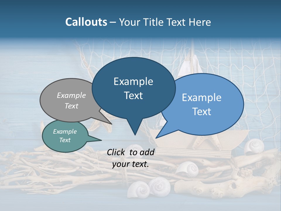 Vintage Decoration Vacation PowerPoint Template