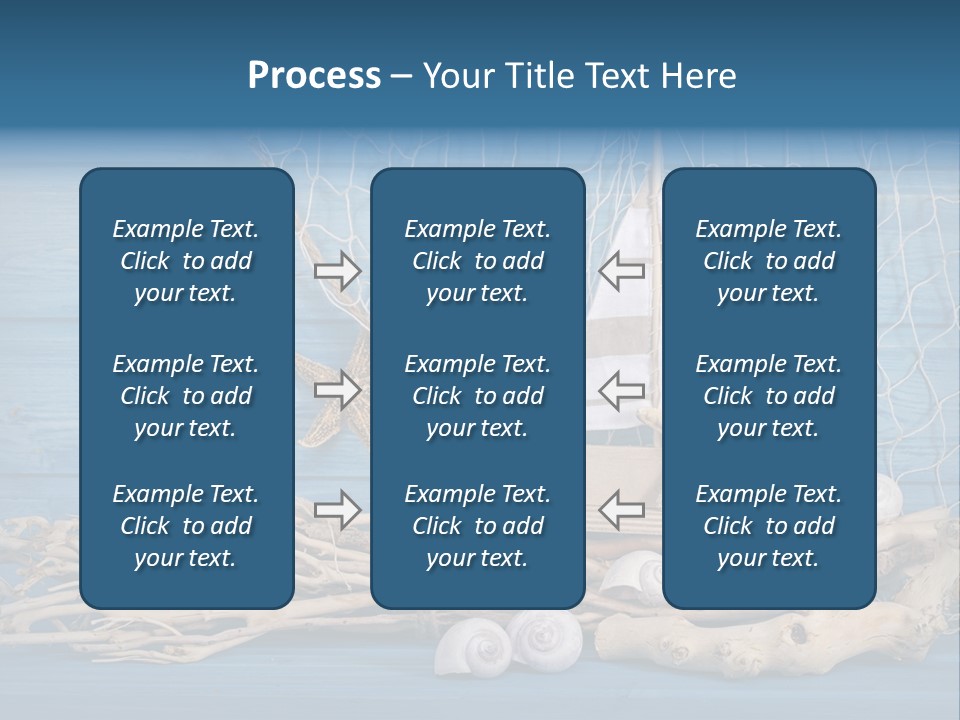 Vintage Decoration Vacation PowerPoint Template