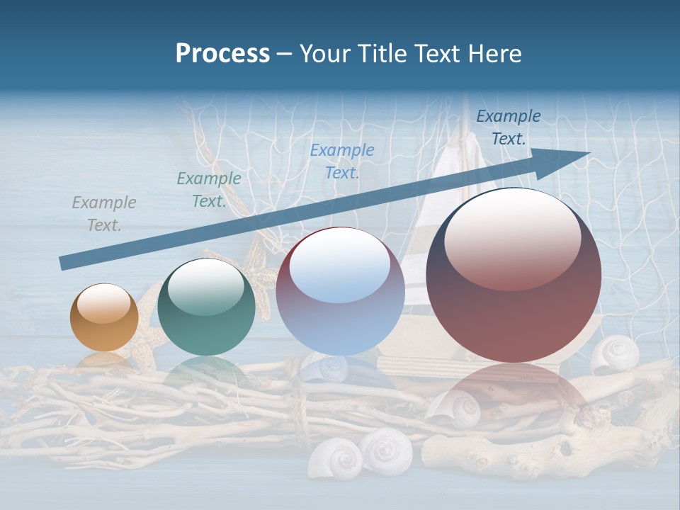 Vintage Decoration Vacation PowerPoint Template