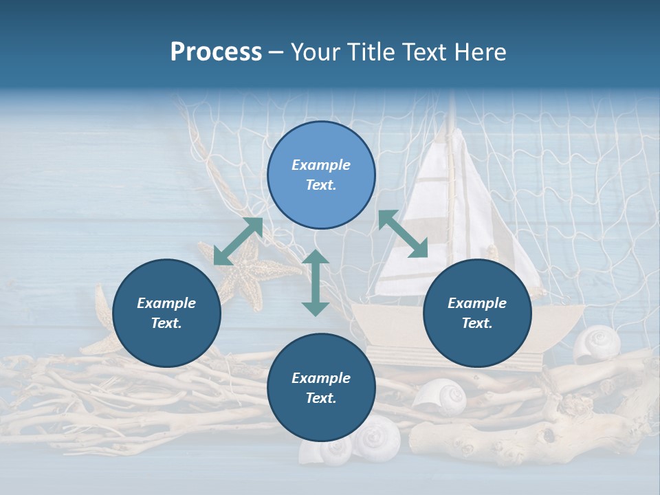 Vintage Decoration Vacation PowerPoint Template