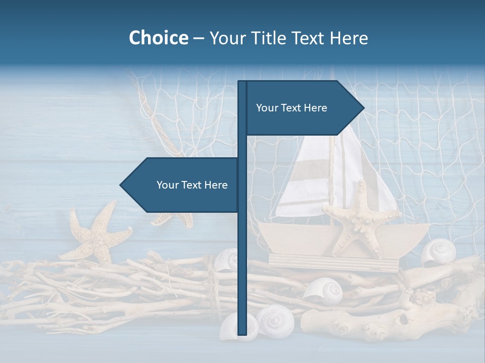 Vintage Decoration Vacation PowerPoint Template