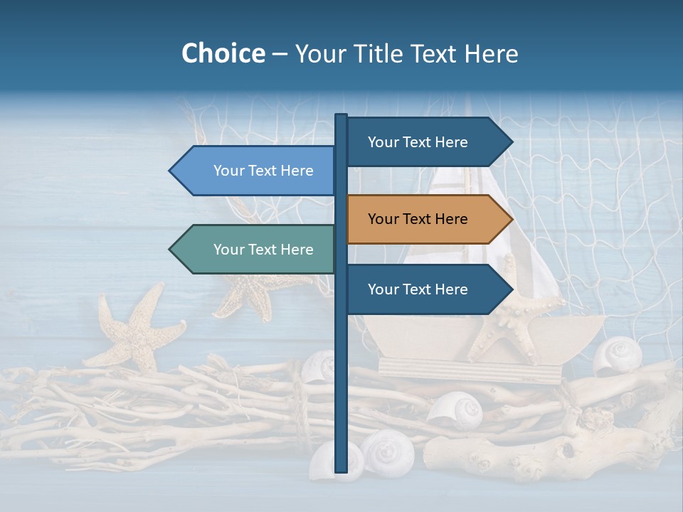 Vintage Decoration Vacation PowerPoint Template