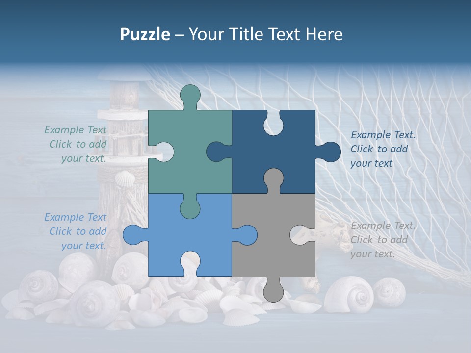 Vintage Fish Holidays PowerPoint Template